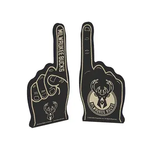 Wincraft Global Black Milwaukee Bucks Foam Finger
