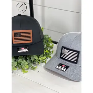 American Flag Patch Snapback Adult Hat