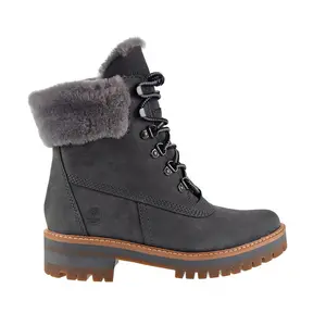 Women's Timberland 6" Courmayeur Valley Shearling-Lined Medium Grey Boot