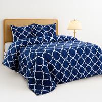 Quatrefoil Navy