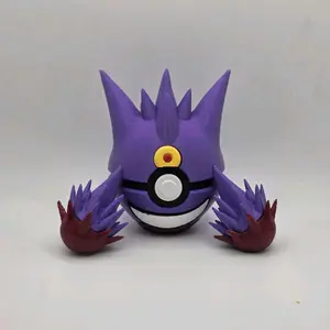 Mega Gengar Themed Pokeball!!! - Fun Design for Pokemon Fans and Collectors