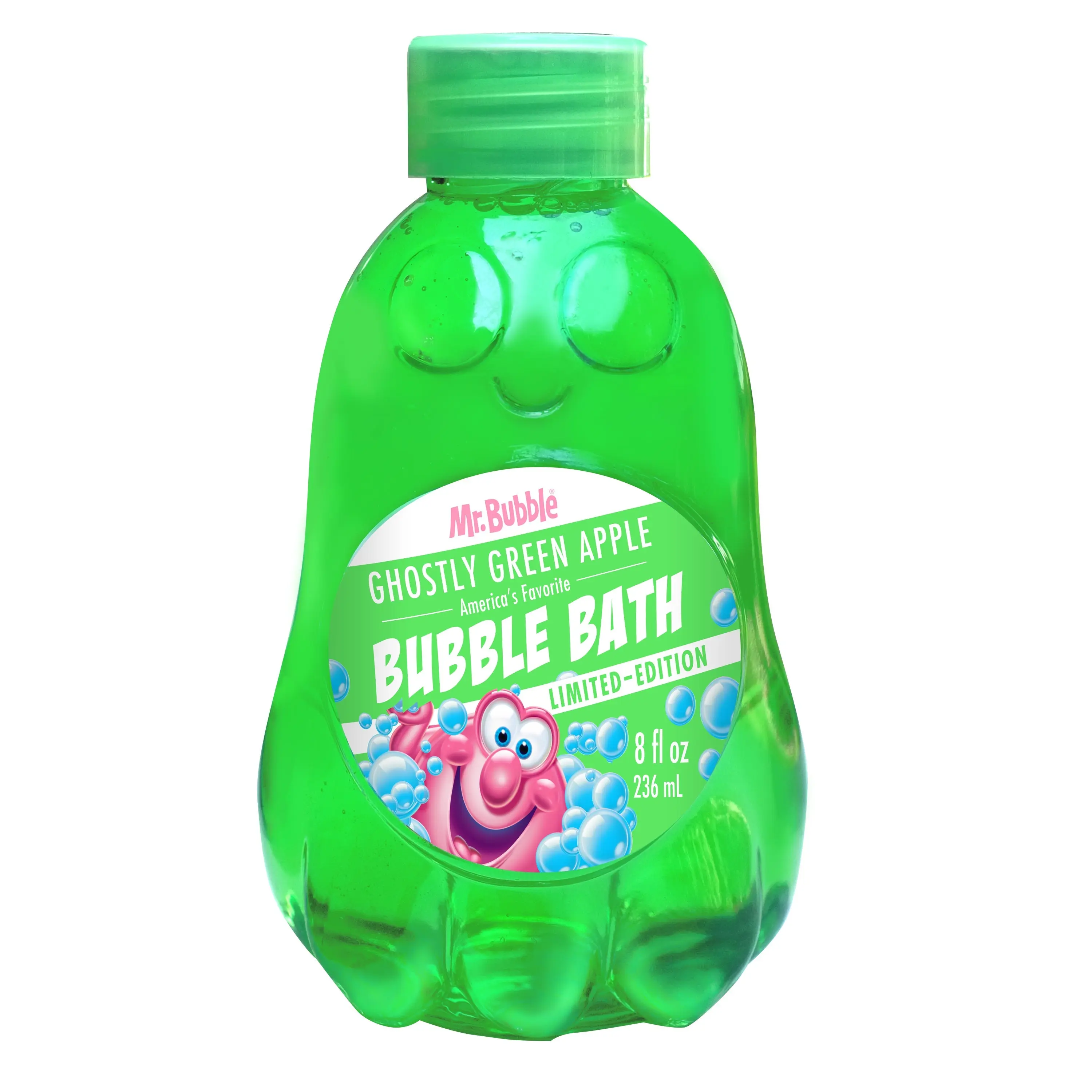 Mr. Bubble Limited Edition Ghostly Green Apple Bubble Bath, 8 fl oz