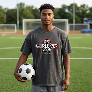 Soccer Fan Shirt 2026 – World Cup Style USA Canada Mexico Football Tee, Game Day Graphic T-Shirt, Soccer Lover Apparel, Unisex Sports Gift