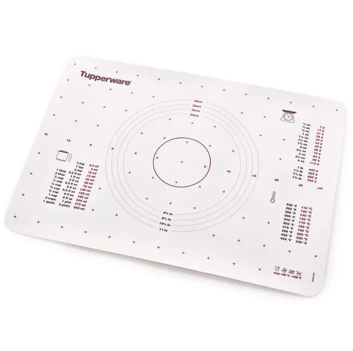 Tupperware Pastry Sheet | Non-Slip Mat With Measuring Guides
