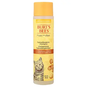 Burt's Bees Hypoallergenic Shampoo with Shea Butter & Honey, For Cats, 10 fl oz (296 ml)