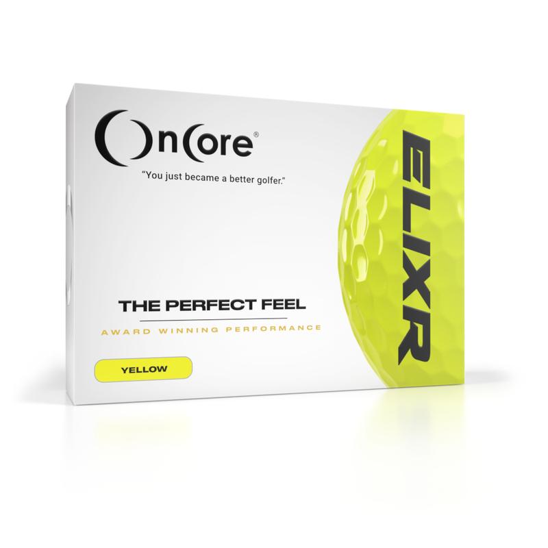 OnCore Golf 2020 ELIXR Tour Golf Balls - 2x Golf Digest Gold - For Exceptional Accuracy and Control on the Greens, Longer Straighter Drives