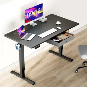 JHK Electric Standing Desk 55x24 - Memory Preset Adjustable Ergonomic Office Desk