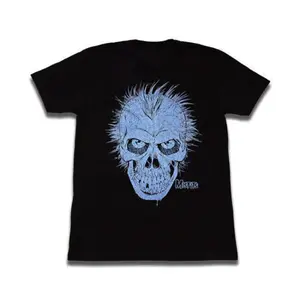 Vintage 2000 Misfits Pushead Metal Band T-Shirt Cotton Fabric Tee