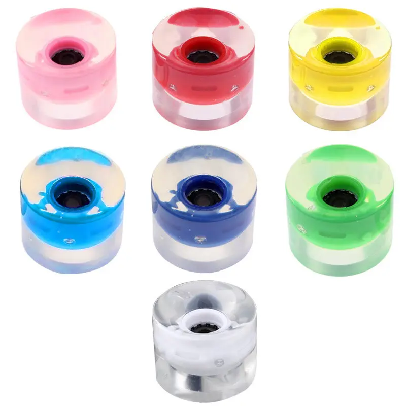 Four-wheel Skateboard 60x45mm Flashing Wheel Four-wheel Skateboard 60x45mm Flashing Wheel