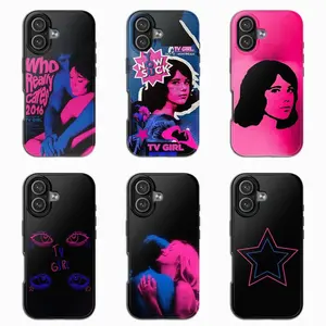 TV G.i.r..l Phone Case, Indie Aesthetic Cover, TV Girl Band Fan Phonecase, Lovers Rock Album Style Case for iPhone Samsung phonecase  For iPhone 17 16 15 14 13 12 11 XS and Samsung S25 S24 S23 S22 S21