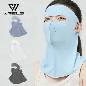 Breathable Sweat-Proof Sun Protection Face Mask, Flexible Fit Cool Feeling Mask, Outdoor Hiking Cycling Face Cover, 1 Piece/3 Pieces
