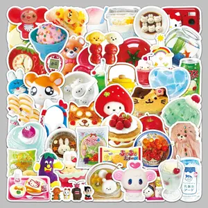 Vintage Cartoon Series Sticker, 50pcs/set Cute Cartoon Sticker Packs, Decorative Sticker for Scrapbooking, Journaling, Gift Wrapping Funny Stickers