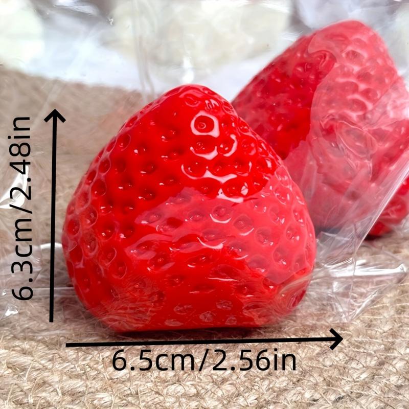 [Soft Strawberry Squishy Toy] Taba Soft and Cute Strawberry Squishy Toy |     Relaxing Finger Toy with Novel Squeeze Slow Rebound Feature |     Perfect for Office Settings, Holidays, and Various Festivals as Gifts, Ideal Valentine's Day Gift or Back-to-Sc