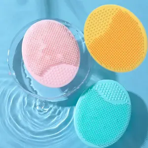 1pc Baby Shampoo Brush Silicone Shampoo Brush Baby Shampoo Artifact Massage Brush Face Brush Baby Shampoo Comb Shampoo Comb, Flexible Brush Teeth, Gentle And Non-irritating, Silicone Bath Brush