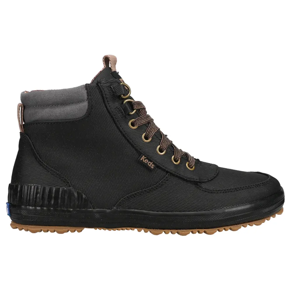 Keds Womens Scout Iii Lace Up Casual Boots Ankle - Black