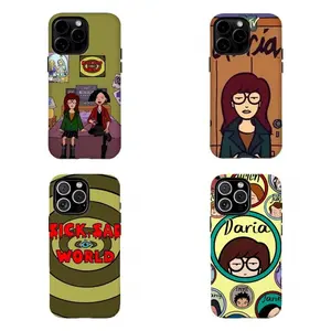 Dari3 Morgendorffer Collage Phone Case | 90s MTV Grunge Aesthetic ,Compatible for iPhone 16 15 14 13 12 11 17Pro Max,for Samsung S25 S24 S23 S22 Ultra,Durable Dual-Layer design phone cover,Perfect Gift for Her