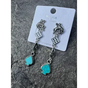 Western Charm Dangle Earrings