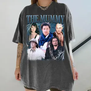 The Mummy Movie T-Shirt, Retro Bootleg Tee