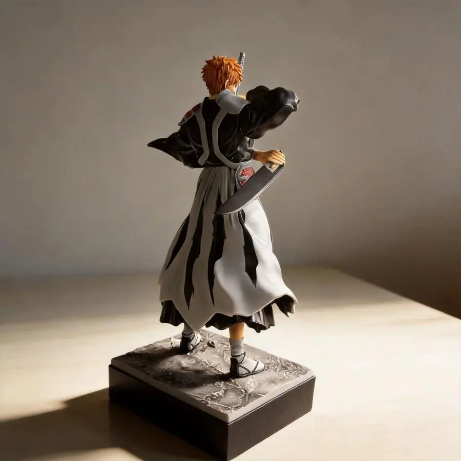 Bleach Ichigo Kurosaki Thousand Year Blood War GK Figure Anime Trendy Model Peripheral Desktop Ornament Collection