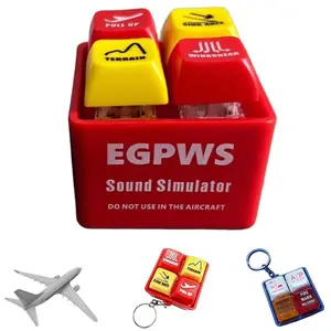 Finger Clicker Toy with LED Keyboard Keychain, Portable Stress Relief Fidget Tool for Boys & Girls, Fun Party Gift Idea, Perfect for Events, Entertainment