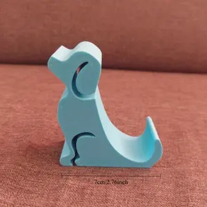 Dog Shape Phone Stand, Creative Cute Design, Universal Desktop Mobile Holder, Perfect Gift, Fun Home Decor, Durable Material