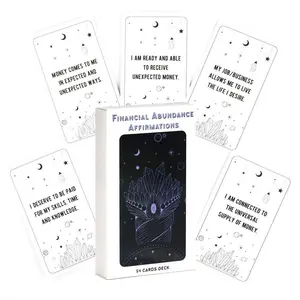 Tarot Card Game, Themed Card Game, 54pcs/set Spiritual Message Card, Party Game Cards, Family Fun Game, Divination Card Game, Family Party Entertainment Game Card, Birthday Gift, Holiday Gift