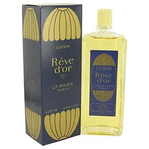 Piver REVE D'OR by Piver Cologne 14.25 oz for Women - Luxurious Classic Oriental Floral Scent with Geranium & Sandalwood Notes