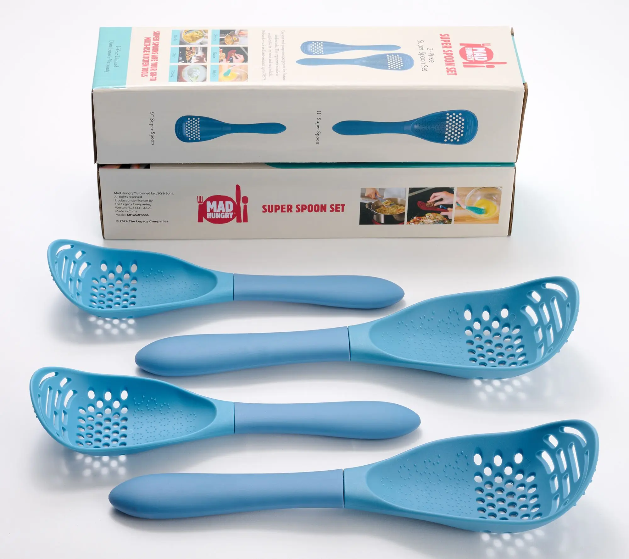 Mad Hungry S/2 Small and Medium Super Spoons Gift Boxes Mad Hungry S/2 Small and Medium Super Spoons Gift Boxes