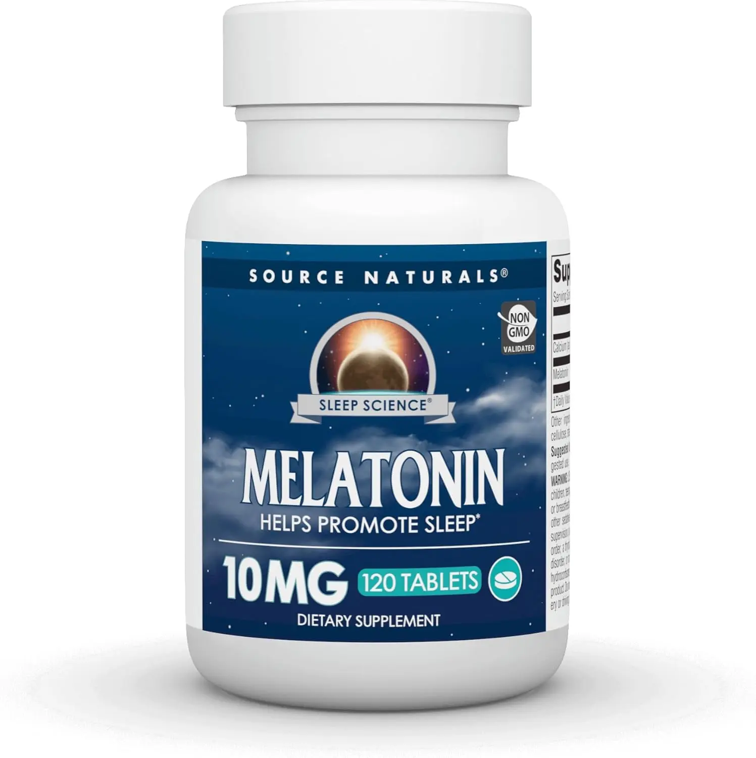 Source Naturals Melatonin 10 mg 120 Tablets