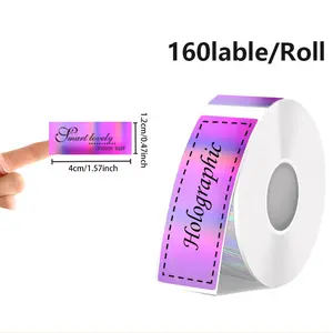 Thermal Printing Paper Roll 12x40mm, Colorful Glossy Self-Adhesive Labels for Phomemo D30/d30s/d35, Q30/q30s/q31/q32, P11/p12/p15 Printers
