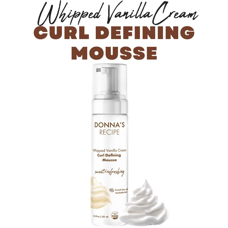 Curl Defining Mousse - Whipped Vanilla Cream