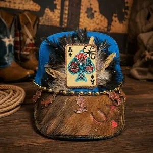 Cowhide 777 Custom Trucker Hat