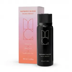 Maison Croyez Euphoric Bloom Fragrance Oil Scent for Home Diffusers – Raise Energy – Jasmine Tea, White Peach & Sandalwood – Organic & Hypoallergenic (100ml)