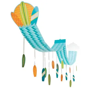 12 Ft. Surf's Up Waves Ceiling Decoration
