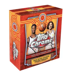 2025 Topps Chrome McDonald's All American Basketball Sealed Mega Box