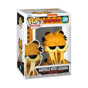 Funko Pop! Comics: Garfield with Lasagna Pan #39 Collectible Pop Vinyl Figure