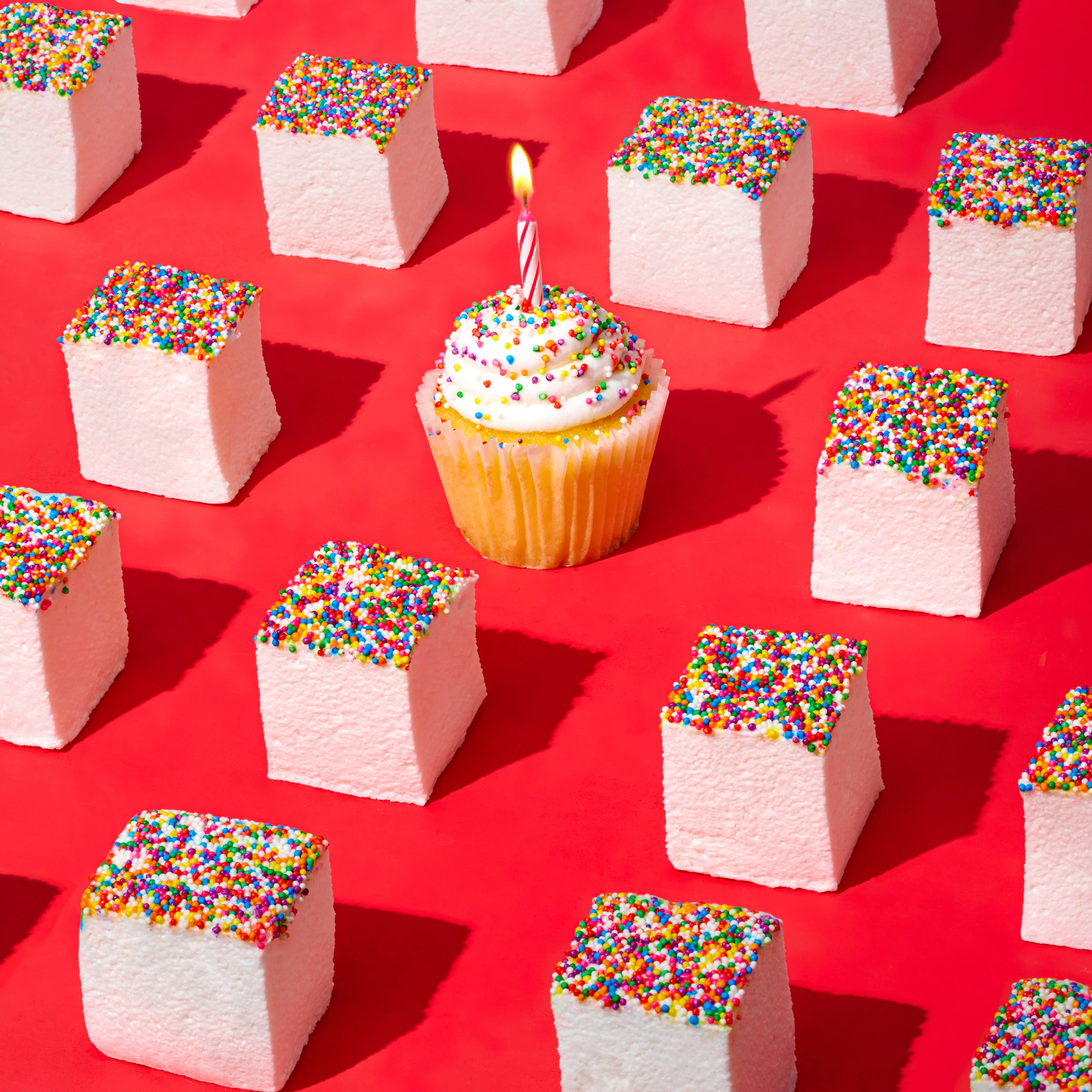 BIRTHDAY CAKE MARSHMALLOWS BIRTHDAY CAKE MARSHMALLOWS