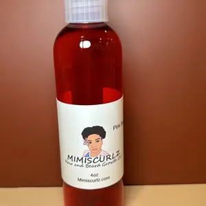 Mimiscurlz All Natural Hair and Beard Growth Oils for Dry and Itchy Scalp with Dandruff Relief