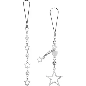 2 count Cute  Phone Charm, Phone Charm Strap  Chain Lanyard String Camera Strap Wrist for Phone Bag  Backpack Wallet