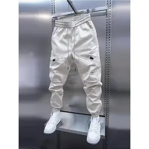 Men's Harem Pants Man Breathable Men's Clothing 2025 New Casual Pants Man Straight Trousers