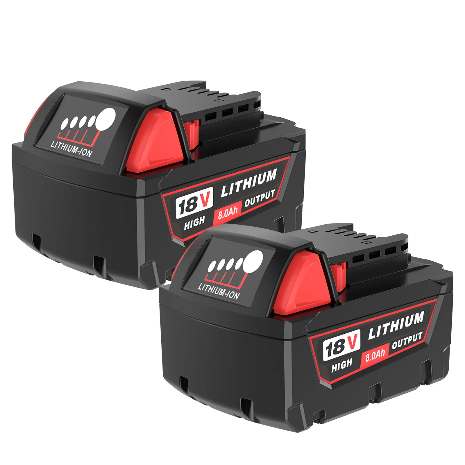 18V 8.0Ah Replacement for Milwaukee MK18 Battery 48-11-1850 48-11-1840 48-11-1852 48-11-1815 Cordless Power Tools Lithium-Ion battery
