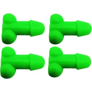 Valve Stem Caps Funny, 2025 Funny Tire Valve Caps,Glow in The Dark Valve stem caps,Funny Valve stem Caps, Glow in The Dark Tire Valve Caps,Glowing Tire Valve caps,Fluorescent tire Valve caps(Green)