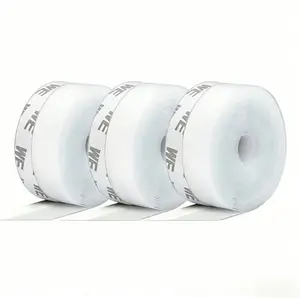 16.4 Ft Door Weather Stripping,1.38 in Width, Weather Stripping Door DraftStopper, Adhesive Seal Strip, Anti-Draft Insulation Tape