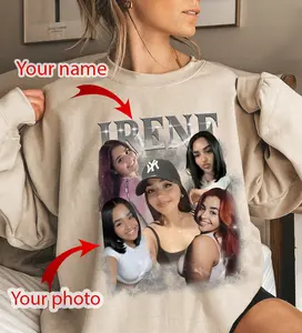 Custom Your Own Bootleg Sweatshirt, Custom Photo Vintage, Insert Your Design, Vintage Graphic 90s, HL25