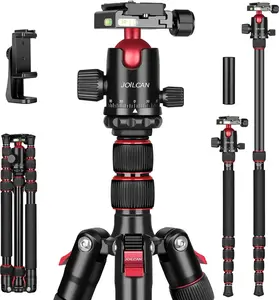 80/85 inches Heavy Duty Tripod for Camera and Phone, 85" Camera Monopod Tripod, DSLR Binoculars Spotting Scope Camcorders Video Tripod Stand, 360  Ball , 35 lbs Loads