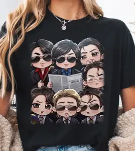 Bangtan Tour 2026 Cute Group Graphic Tshirt, Fan Concert Gift