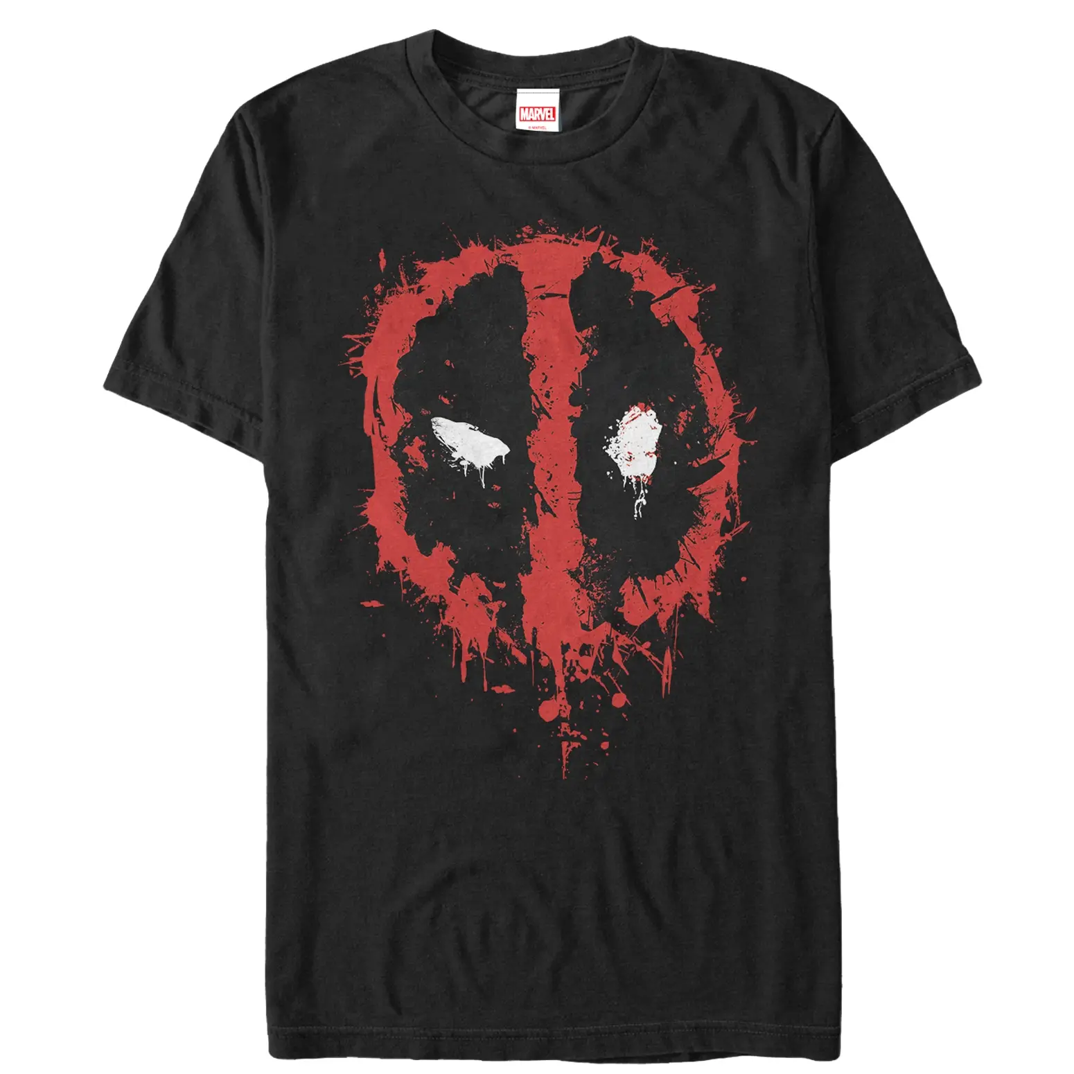 Men's Marvel Deadpool Splatter Icon T-Shirt