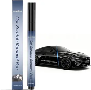 Magic Car Scratch Removal Pen, Professional Repair Solution For All Cars, Works On Any Color To Fix Scratches Swirl Marks And Scuffs, Easy DIY Paint Restoration Kit For A Seamless Finish