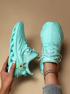 Women's Fashionable Breathable Lightweight Sneakers, Casual Comfortable Running Sports Shoes, All-match Basic Athletic Trainer for Daily Back To School Fall Footwear, Fall Outfits, Fall Freshness