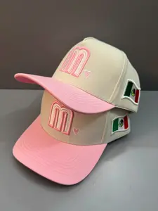 Pink Mexico Baseball Hat with Heart & Flag Embroidery Vintage Style Cap All Seasons Adjustable Snapback for Stylish Outfits - TikTok Shop